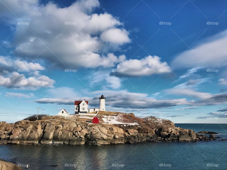 The Nubble Lighthouse in Maine