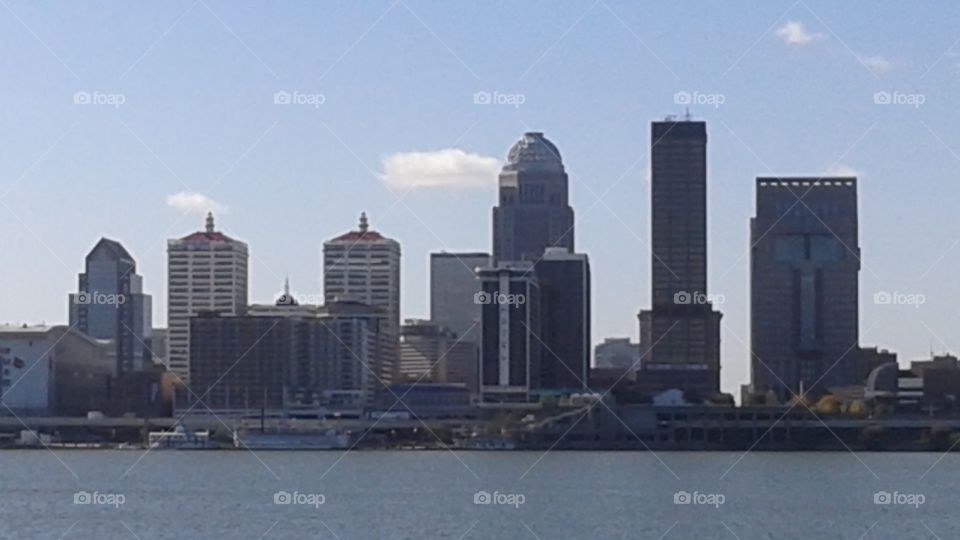 Louisville. The Louisville skyline