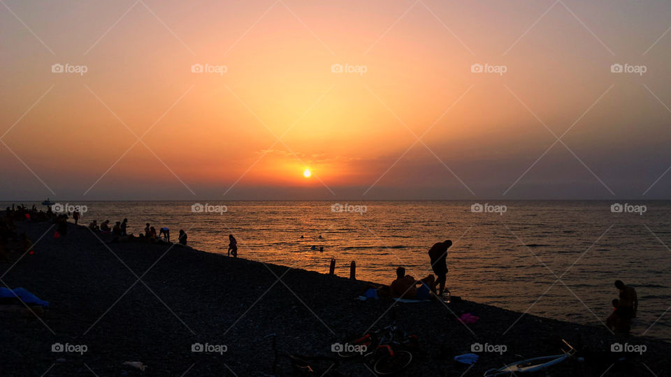 Black Sea sunset