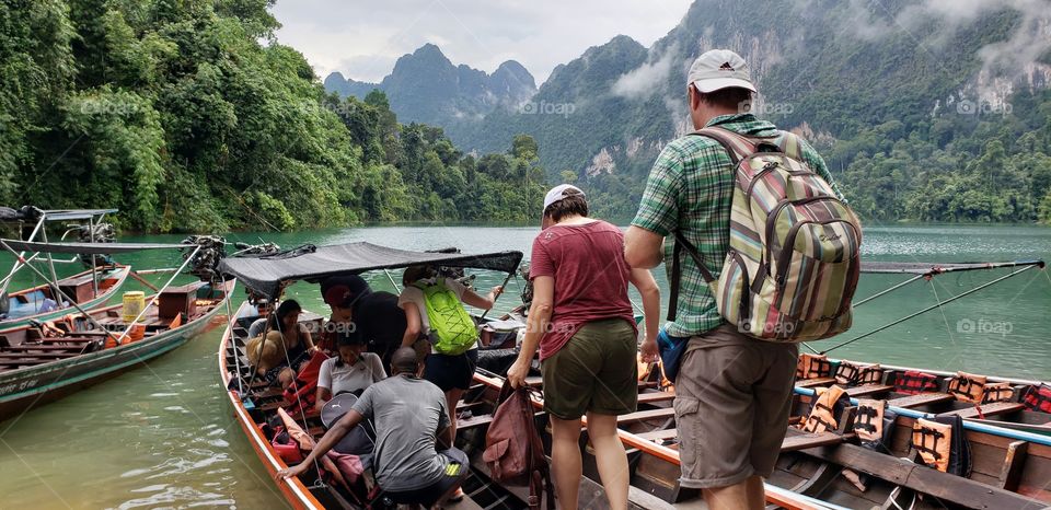 Longtail boat ride