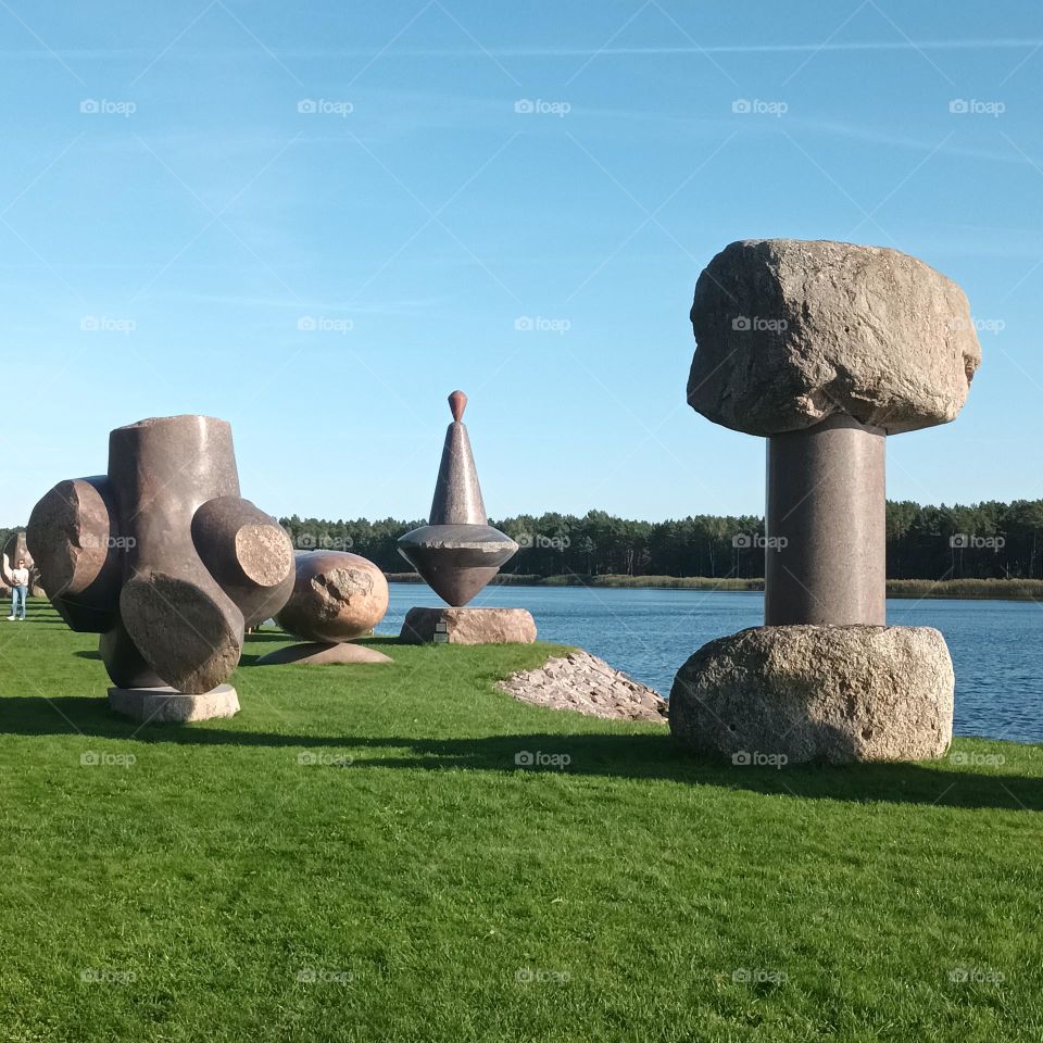 Парк каменных скульптур в Вакарбулли