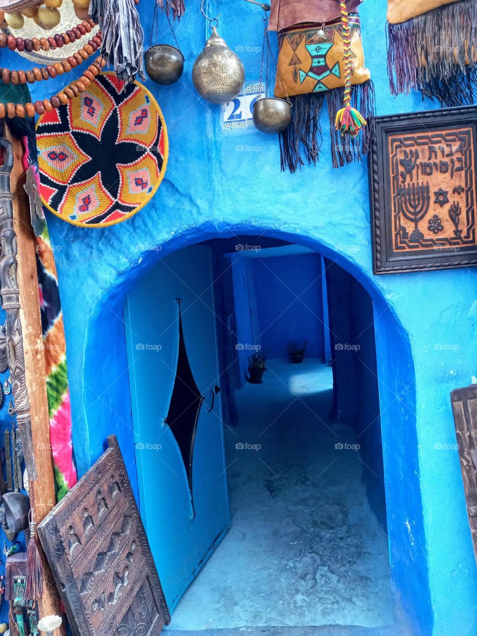 Entrance to the house