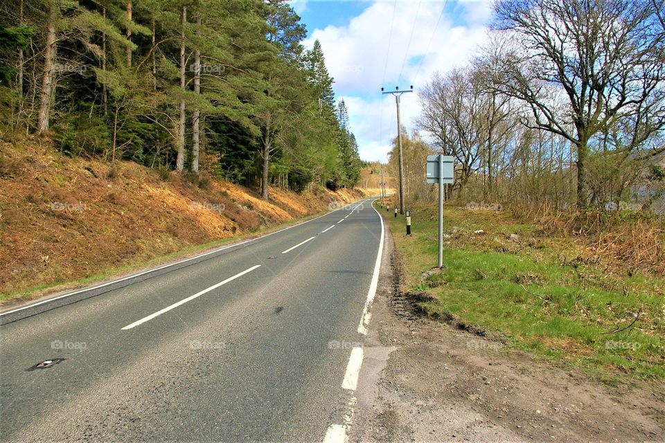 Lock Ness Area Road