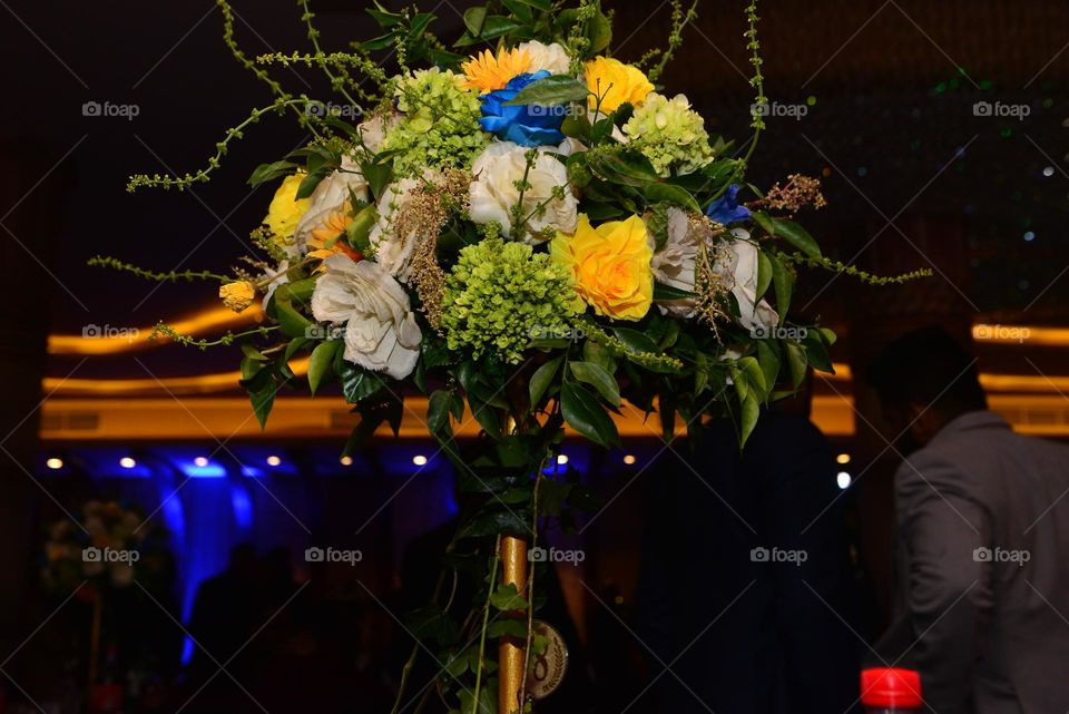 Awsome table decorations at a distance