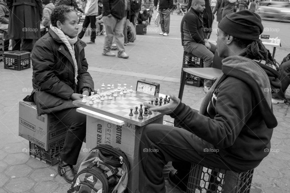 game of chess, new York city