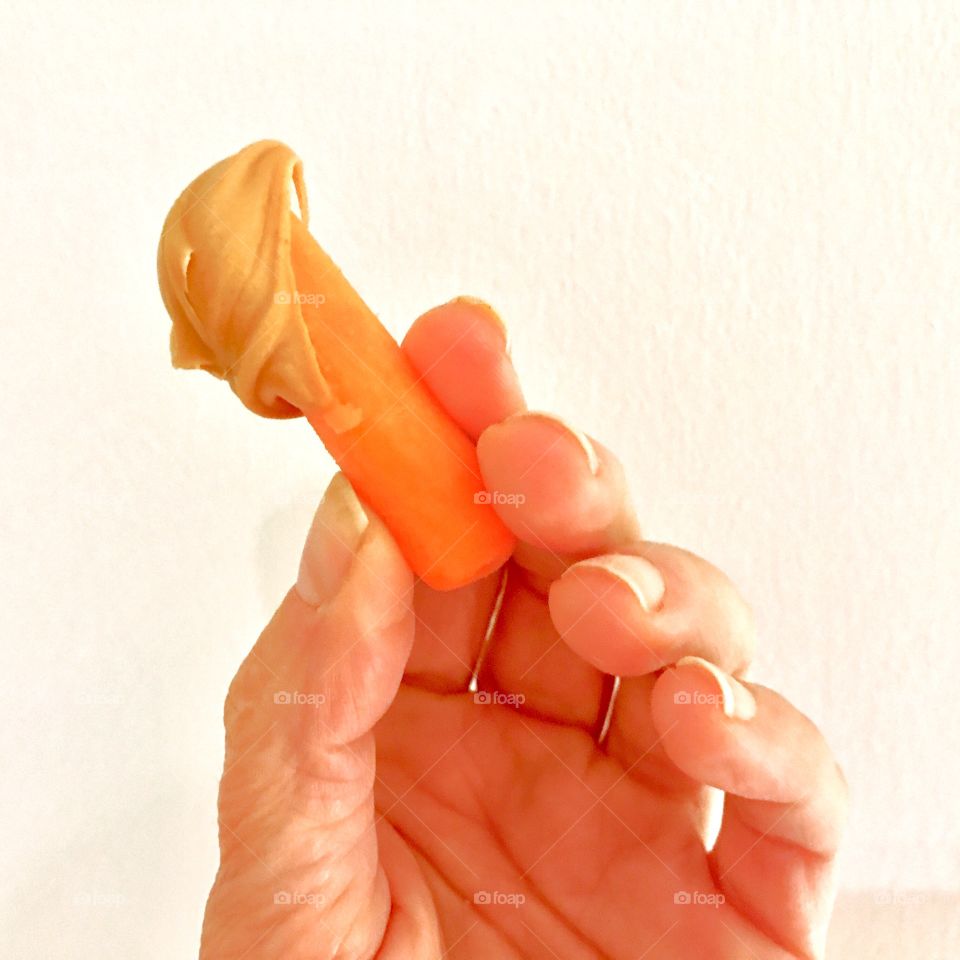 Carrot Stick & Peanut Butter