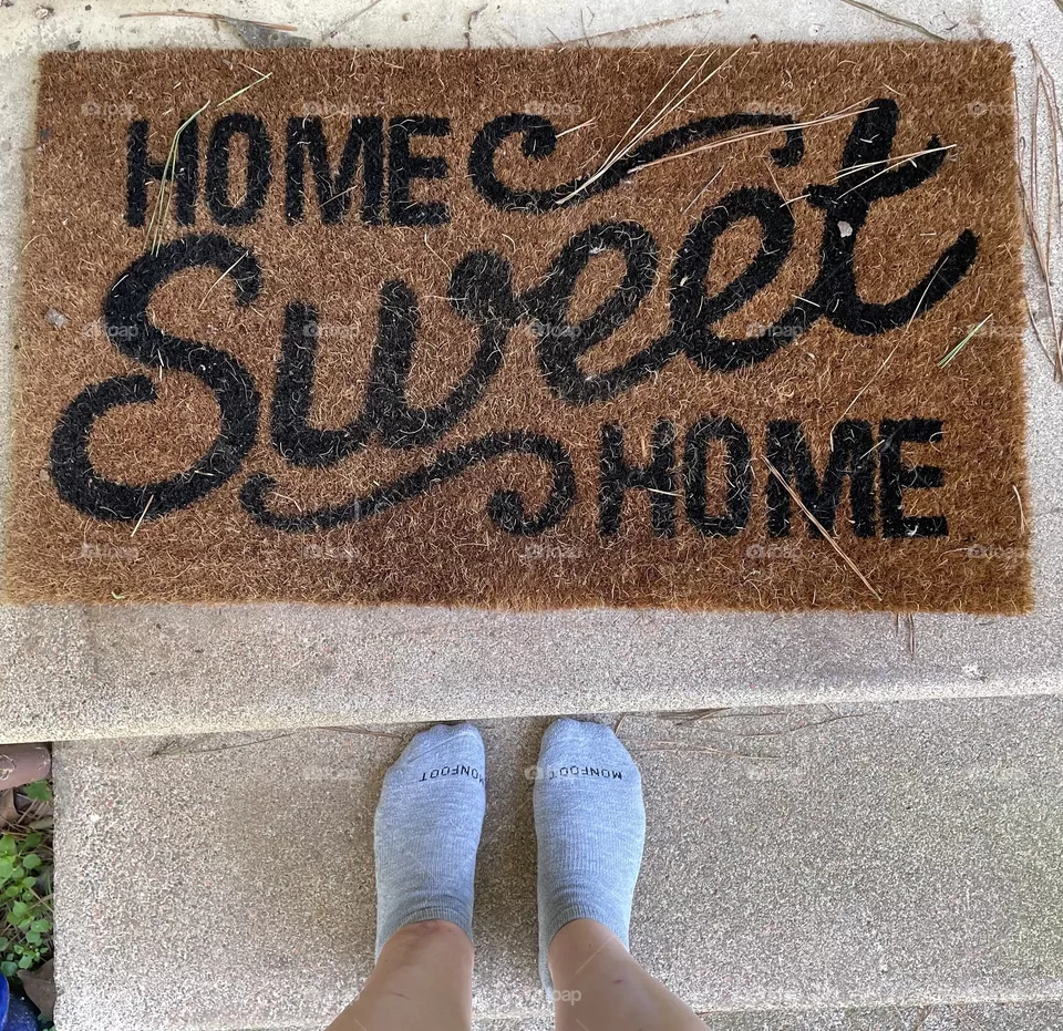Glad to be home 