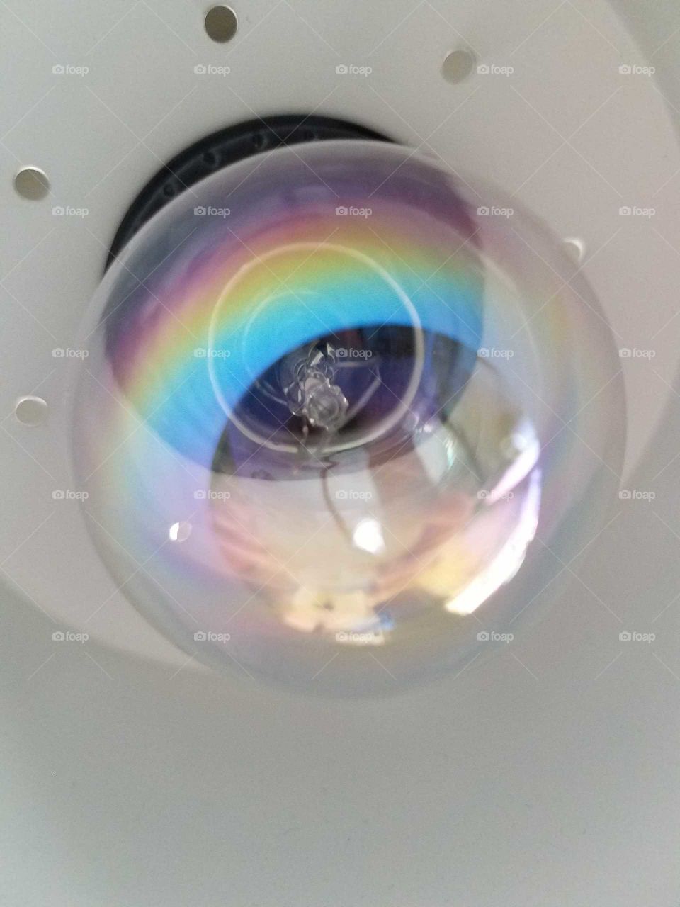 rainbow bulb