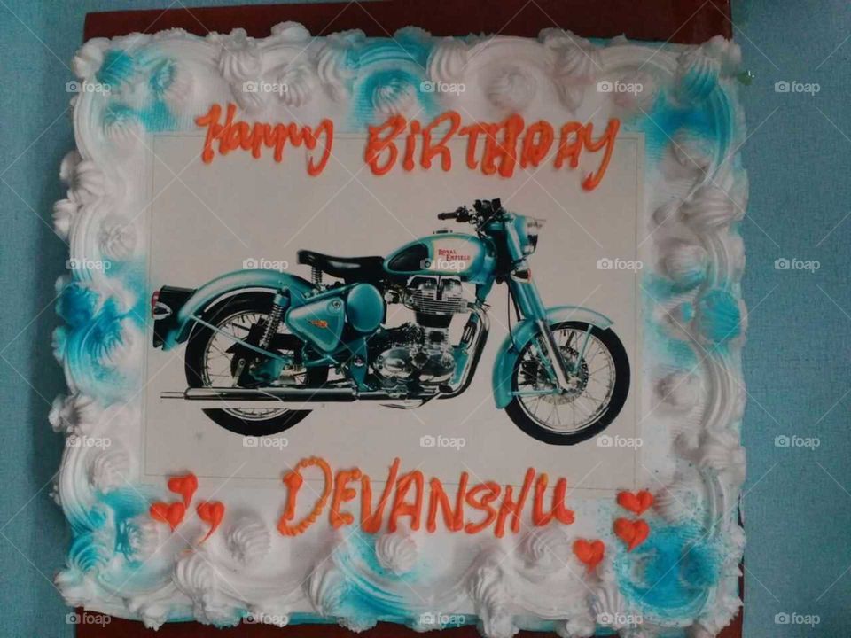 happy birthday devanshu , photo cake
