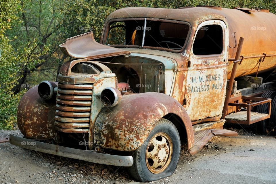 Rusty Old Farm Truck 