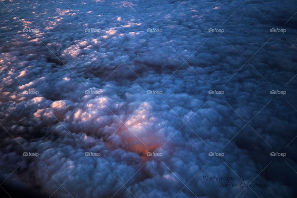 Clouds from a plane