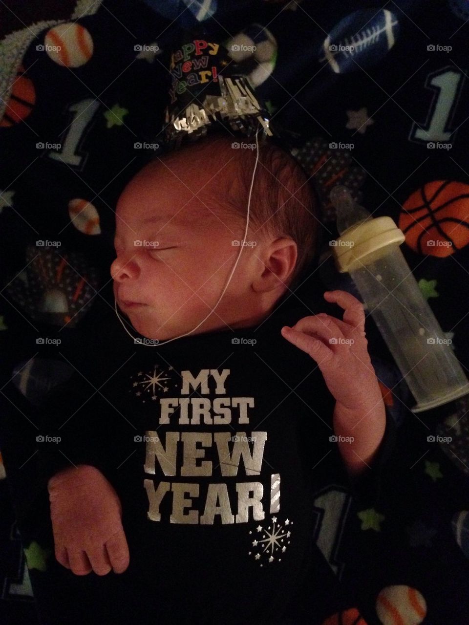 My Son's First New Year