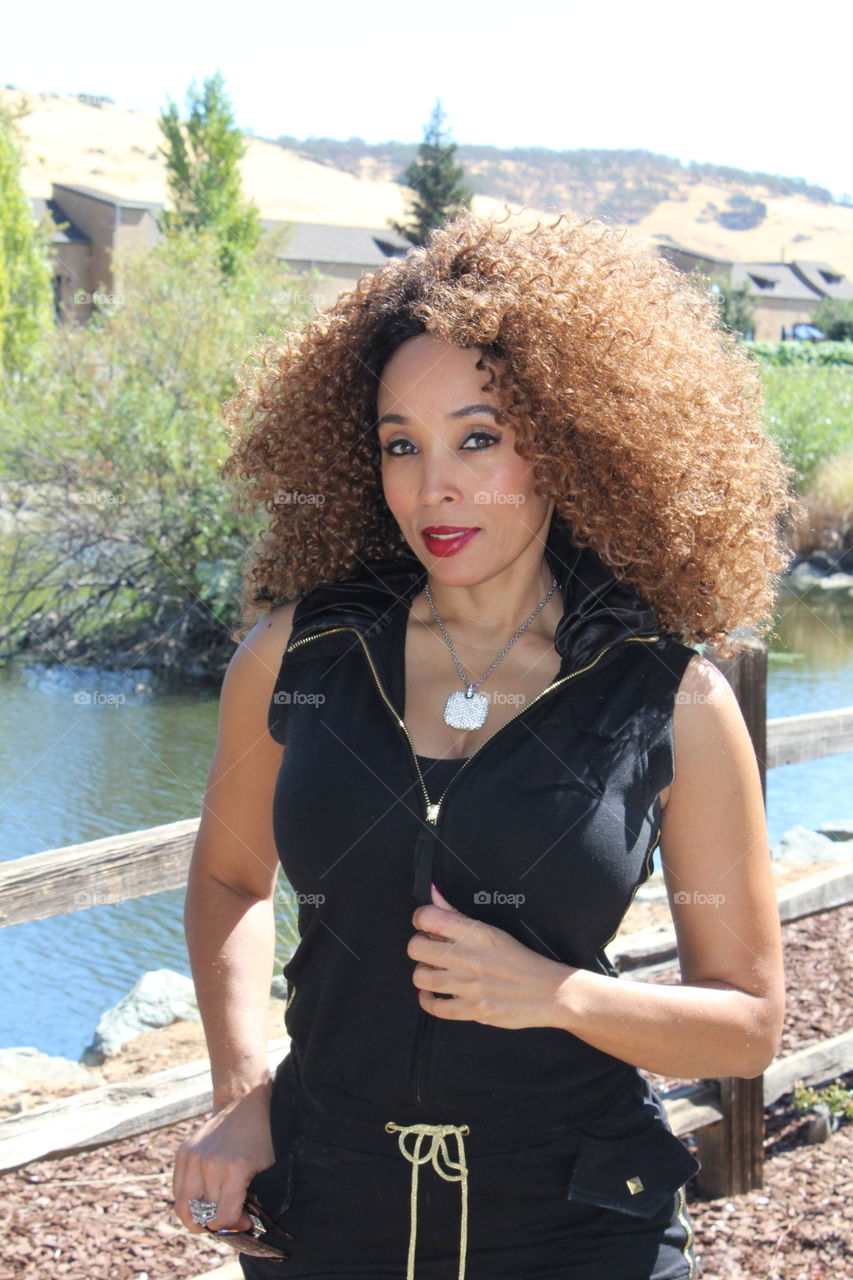 jewelry fashion model