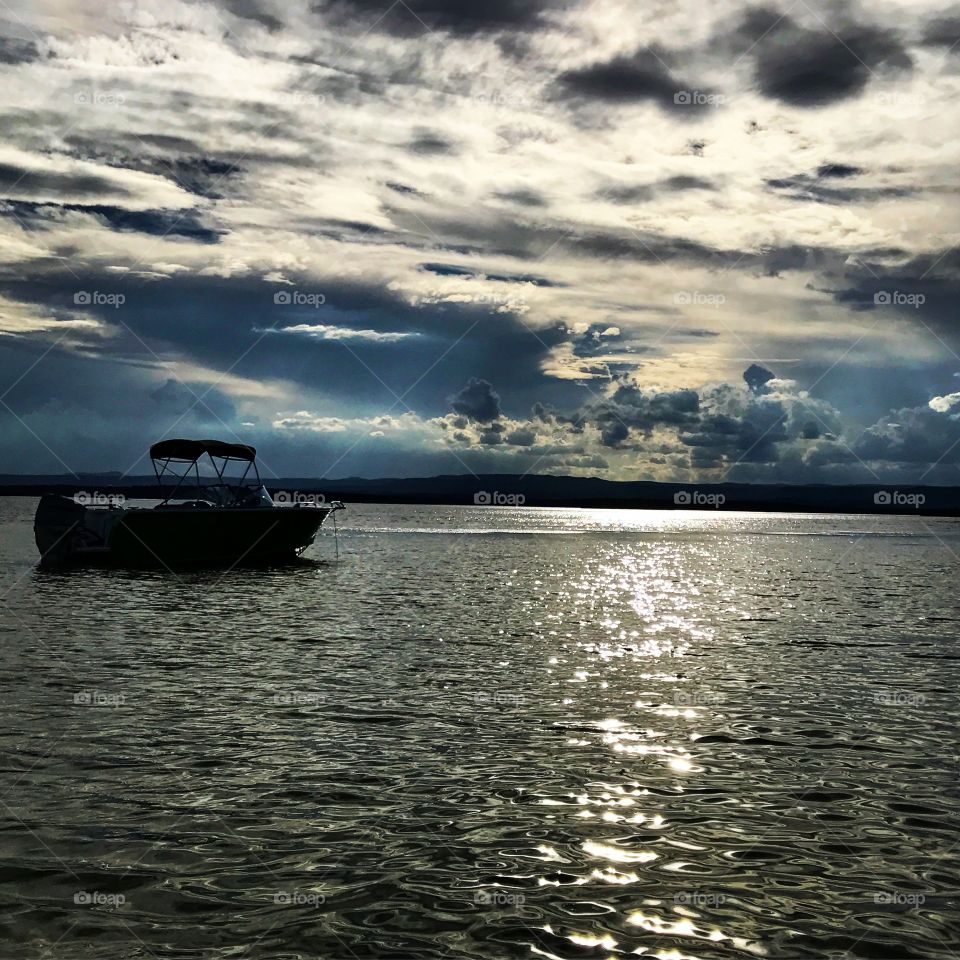 Waiting for the storm