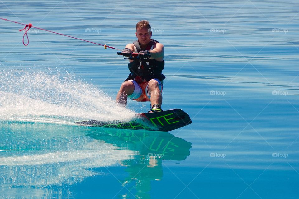 Glassy Wakeboarding