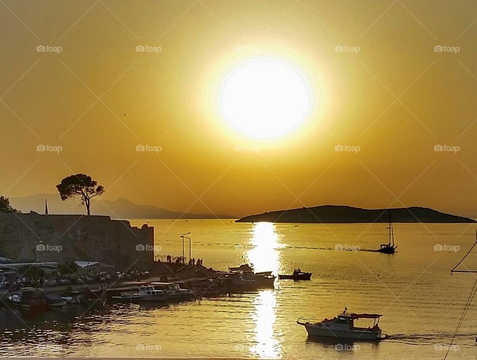 Sunset in Turkey