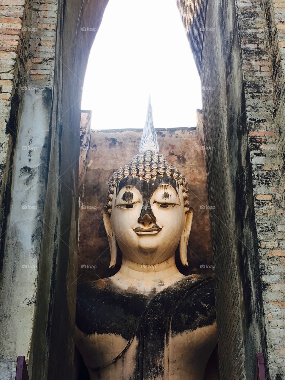 Wat sri chum temple, Sukhothai, Thailand world heritage 