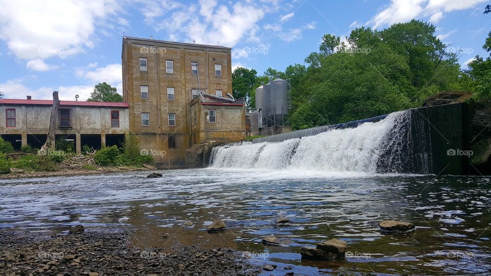 Falls at the mill