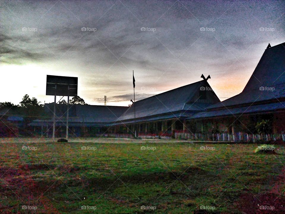 Building, Light, House, Landscape, Architecture