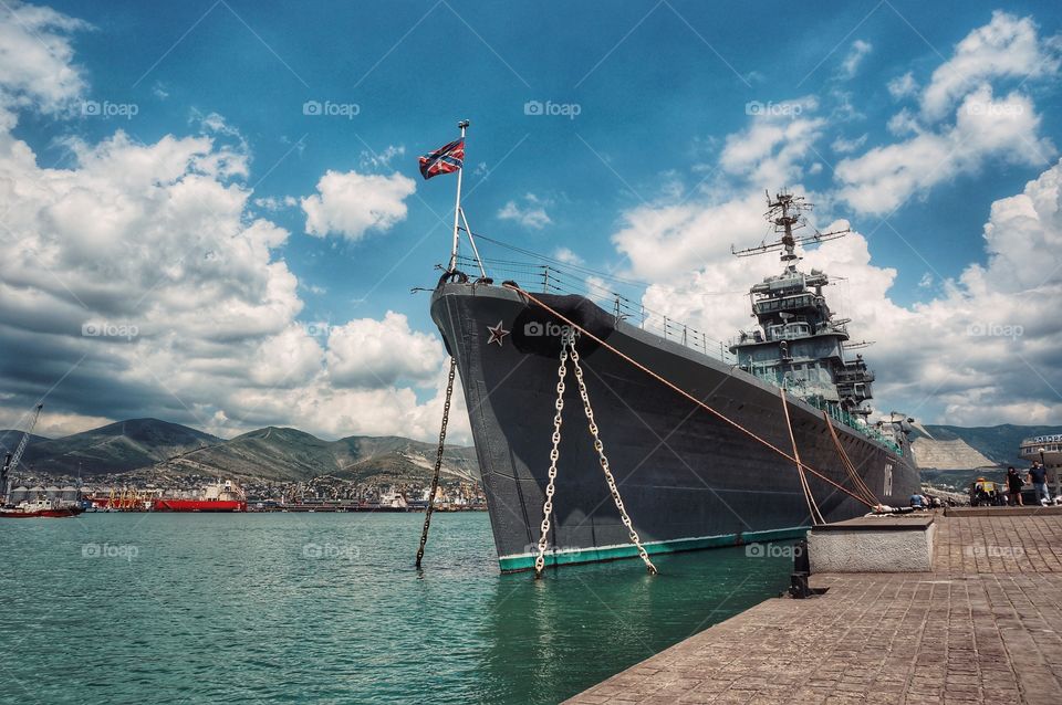 Pier of Novorossiysk