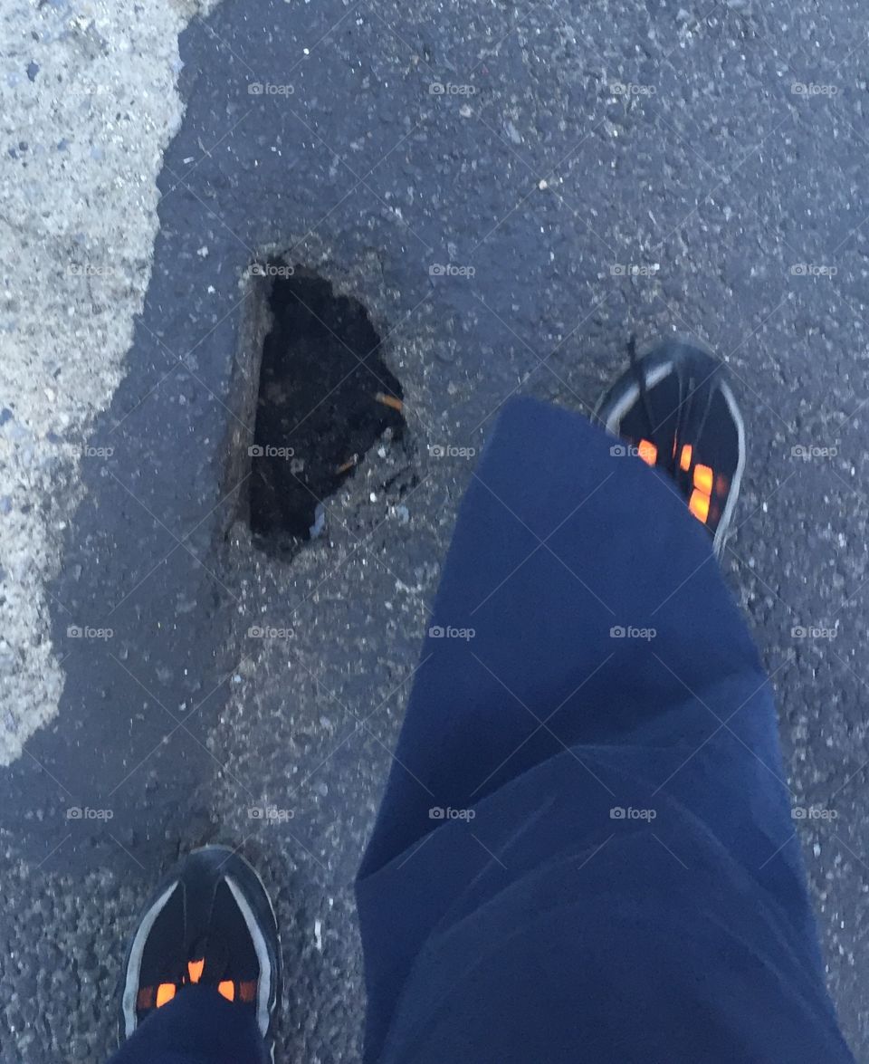 NYC potholes no joke