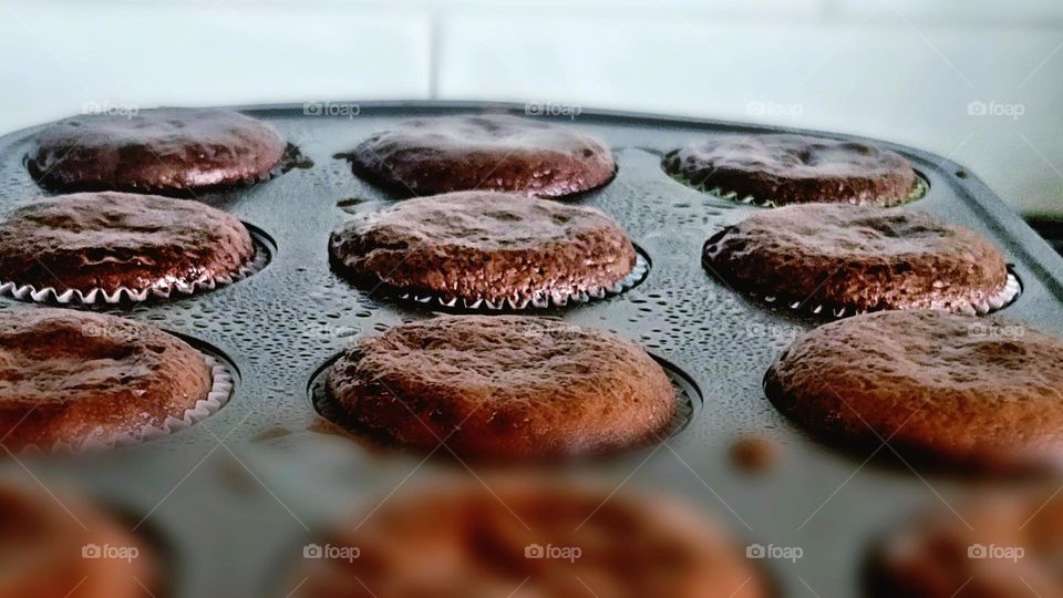 cupcakes cooking
