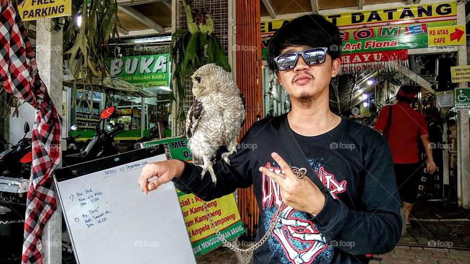 take pictures with tame animals