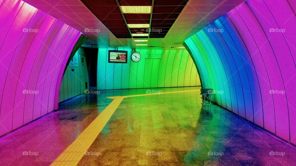 Metro of Istanbul - Turkey
