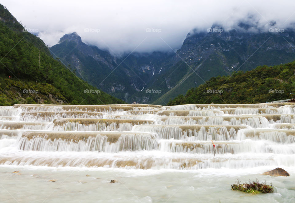 BaiShui river,Jade dragon snow mountain,LiJiang,YunNan,China