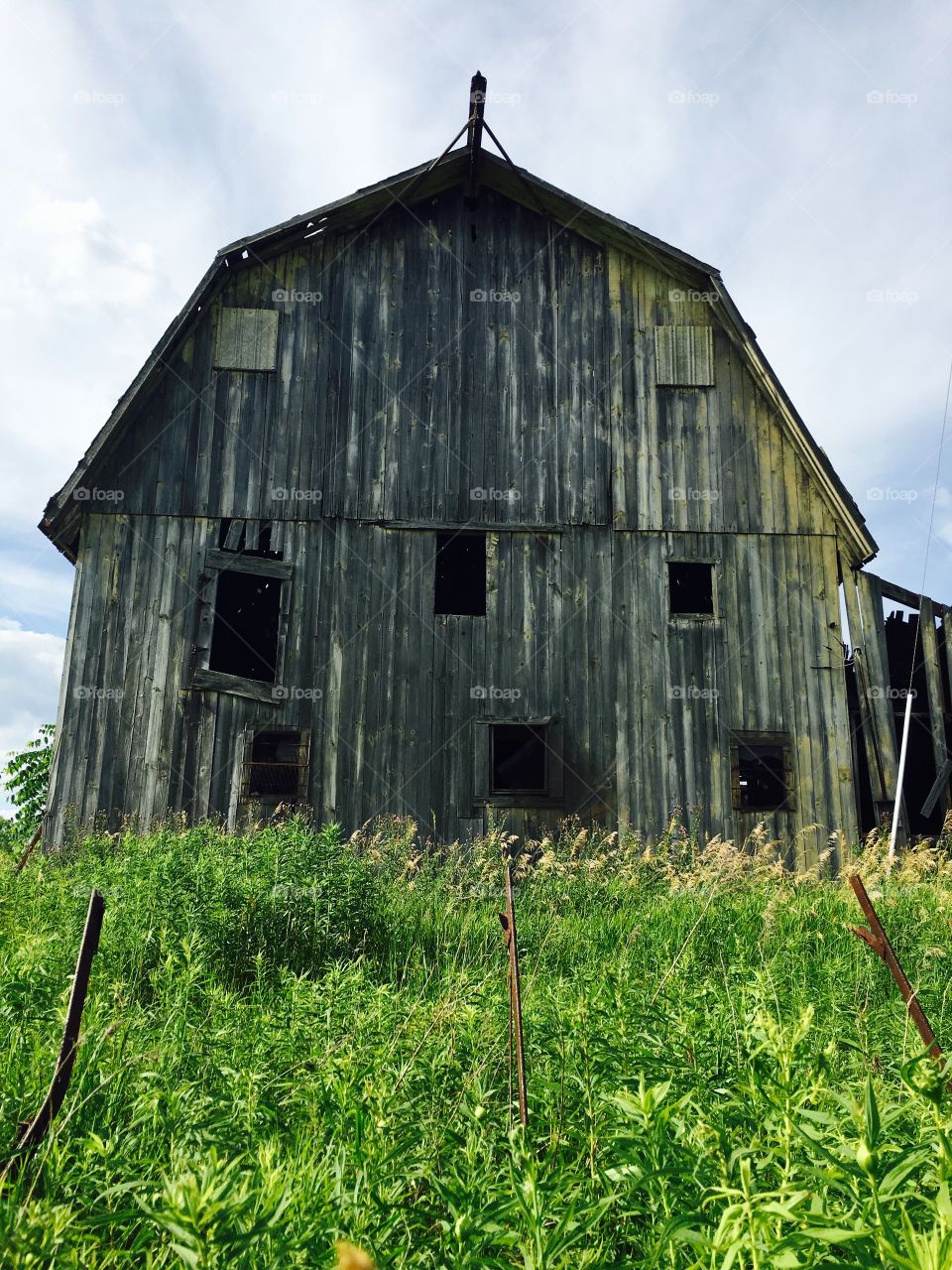 Abandoned barn