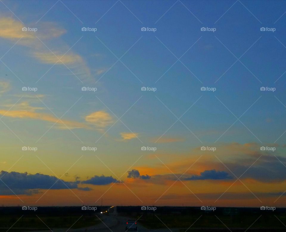 Skyline Cloudscape Texas