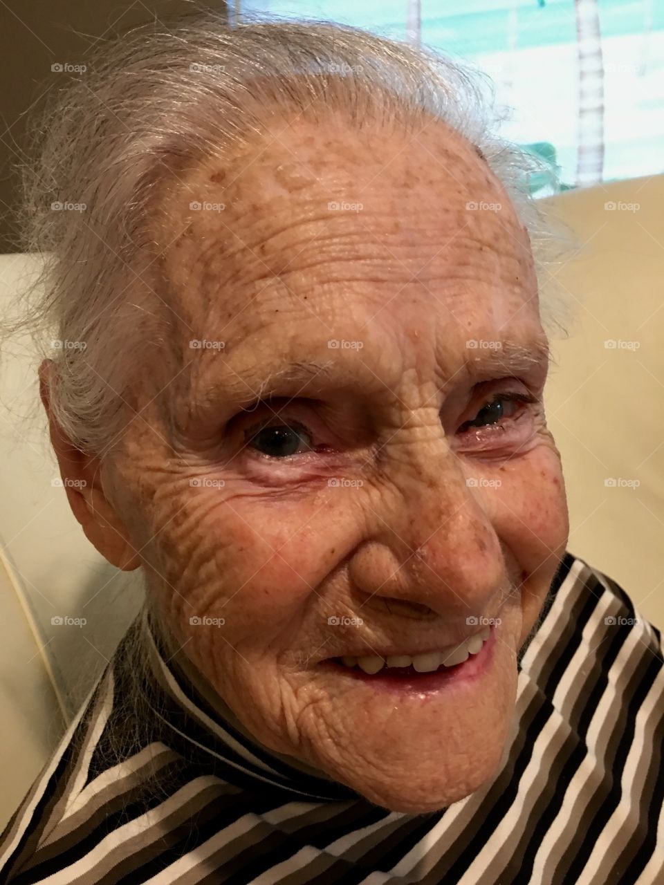 Portrait of a elder woman