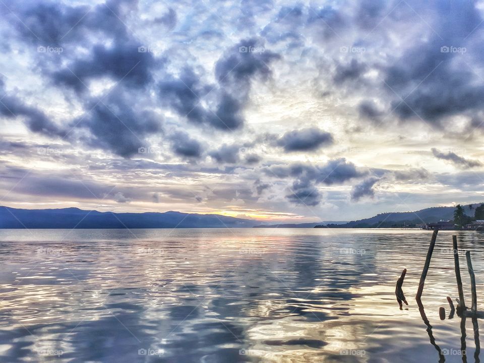 Sunrise @matano lake soroako