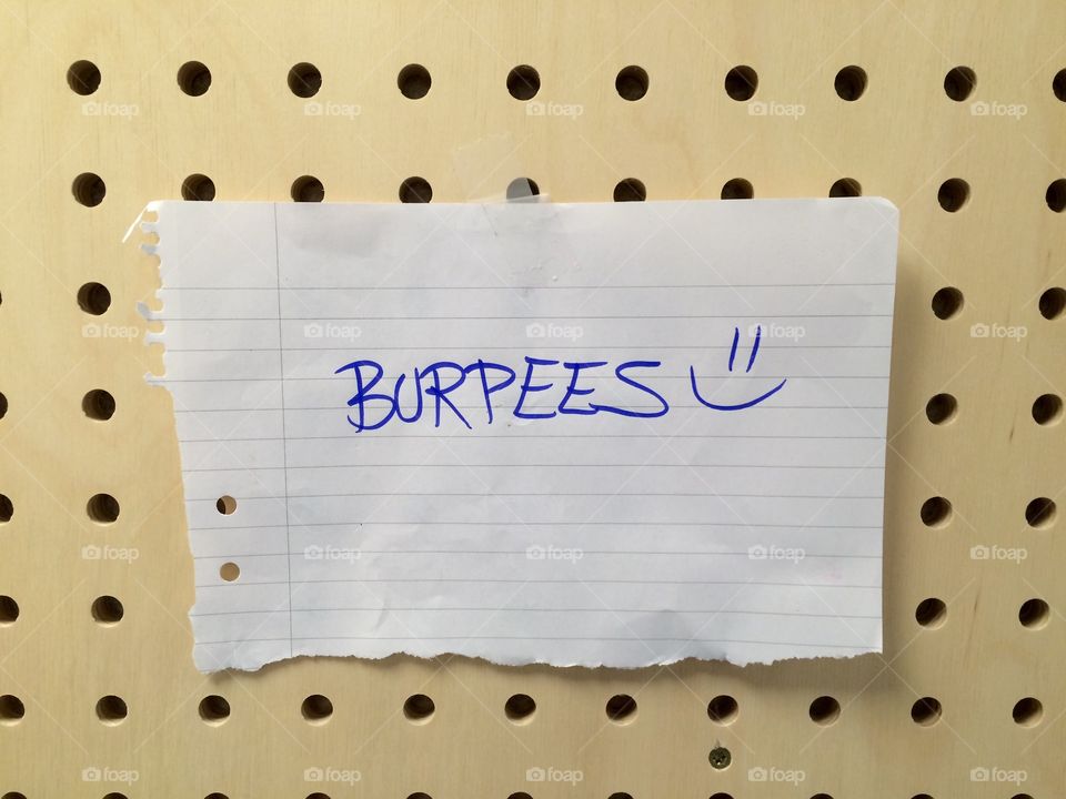 Everyone loves burpees 