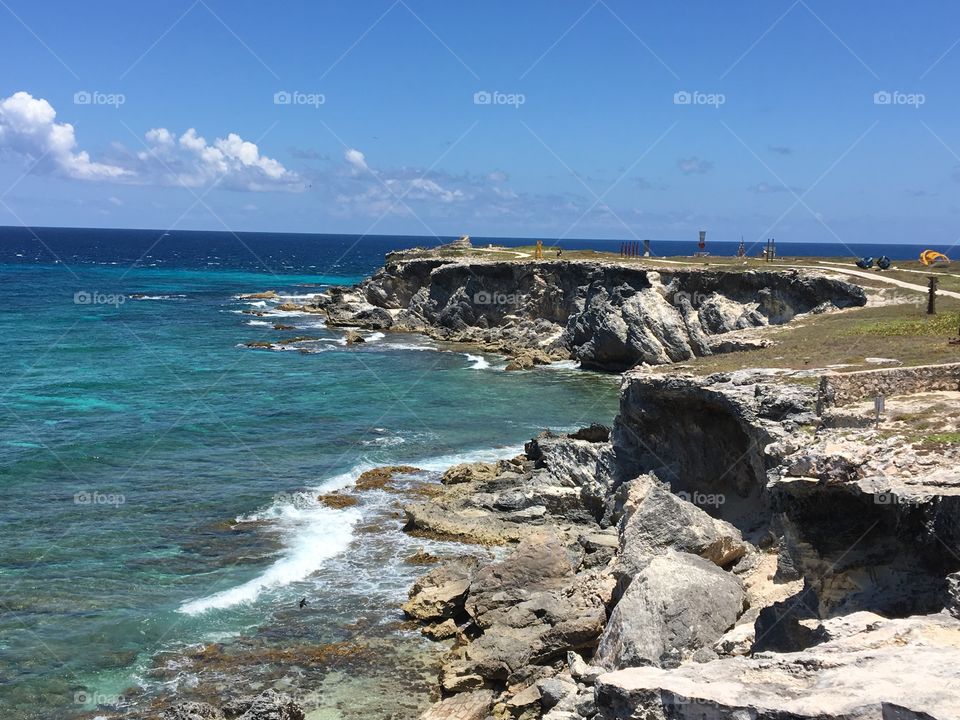 Rocky coastline