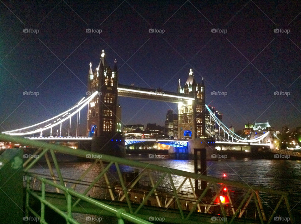 London Tower Bridge By Night