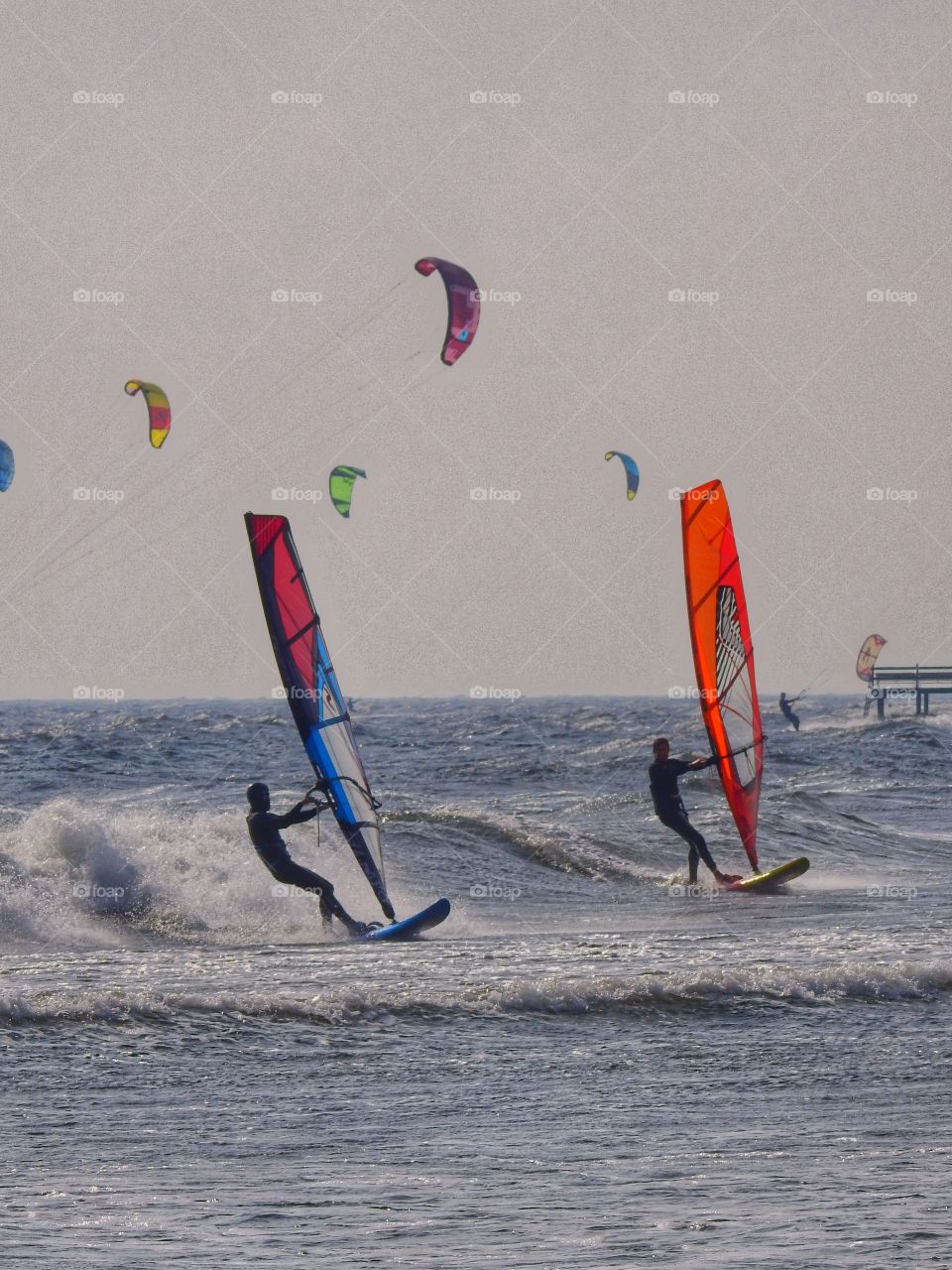 Windsurfers