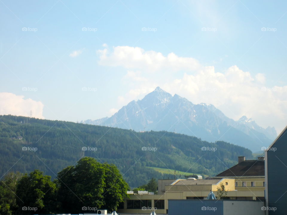 Mountain, No Person, Travel, Tree, Landscape