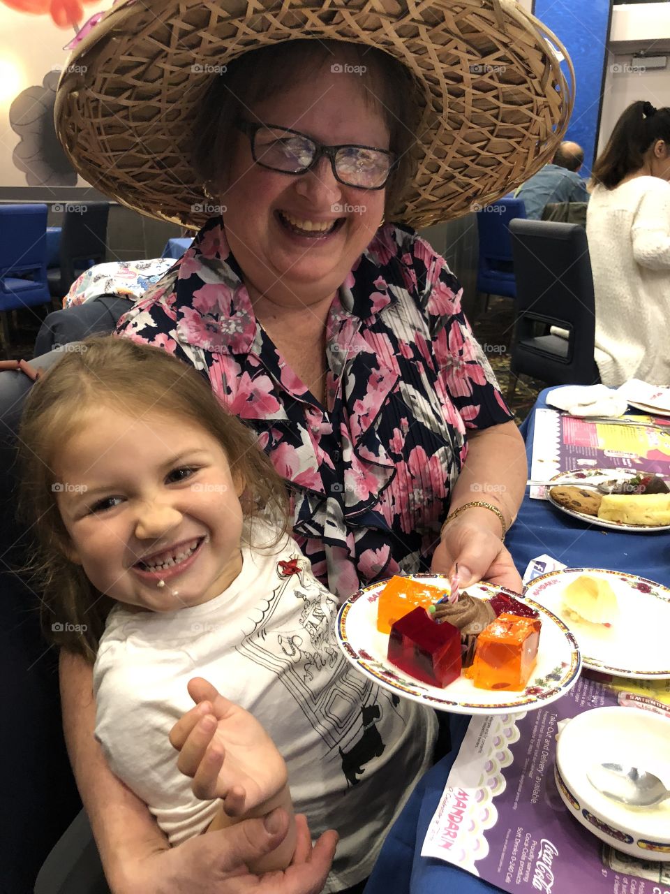 Enjoying Birthday Dinner!