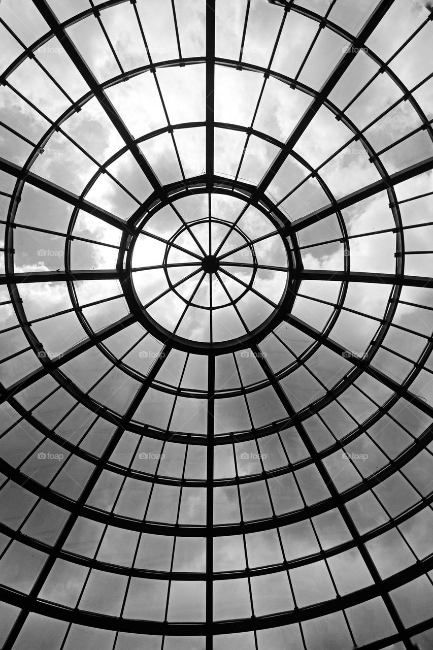 Mall dome for natural light