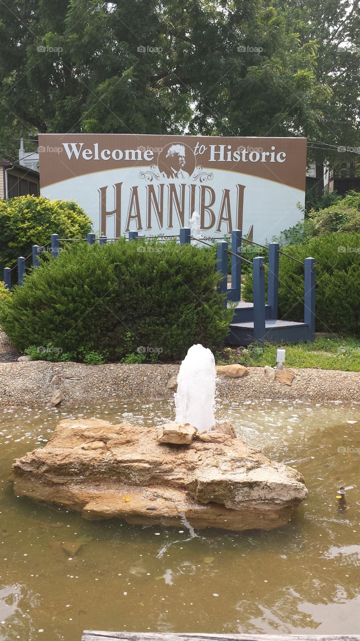 Hannibal Missouri. At the visitors center during a recent trip to Hannibal to celebrate my birthday.