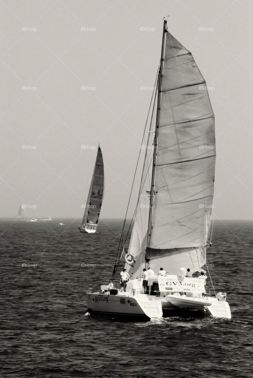 sailing to Corfù 