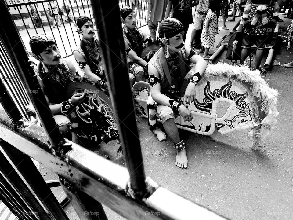 Jhatilan dance from Java