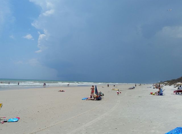Summer storm over the Ocean