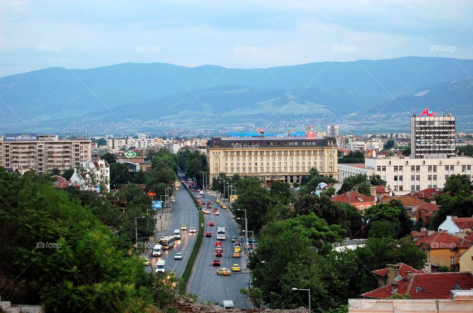 Plovdiv City, Bulgaria. 