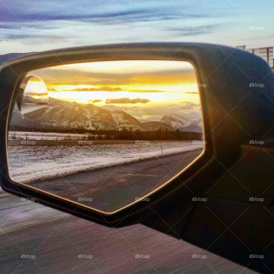 In the rearview