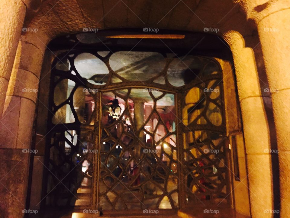 Entrance in Barcelona 