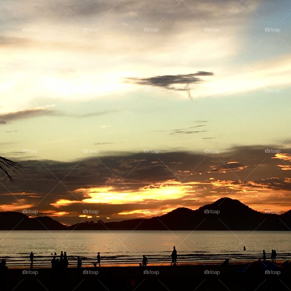 FOAP MISSION - A very nice memory of the Brazilian Coast: here, in Baixada Santista, the sunset is unforgettable! / Uma memória muito bacana do Litoral Brasileiro: aqui, na Baixada Santista, o entardecer é inesquecível!