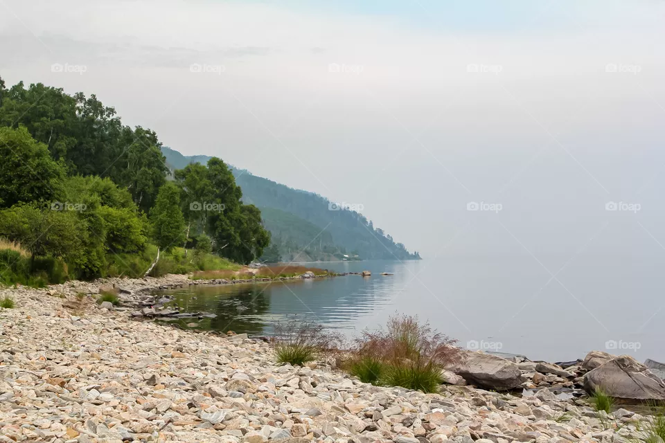 Baikal shores.