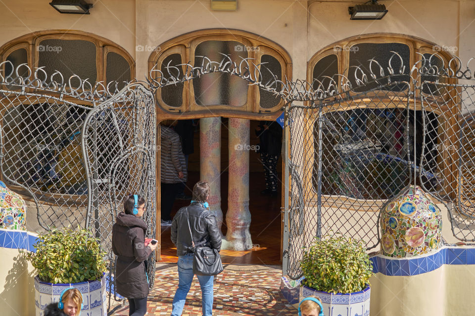 Patio de la Casa Batllo